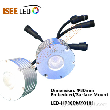 3W 80mm στρογγυλό led DMX Pixel Light